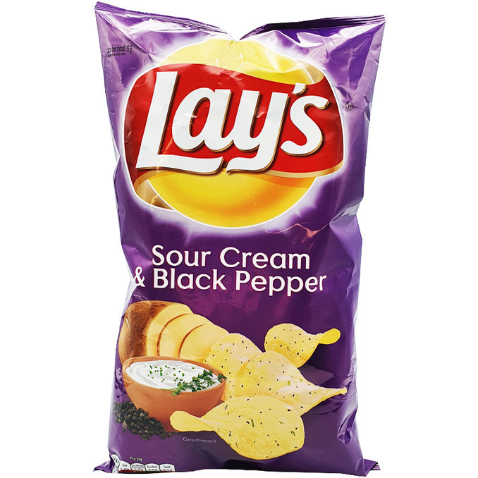 Lay's Sour Cream & Black Pepper